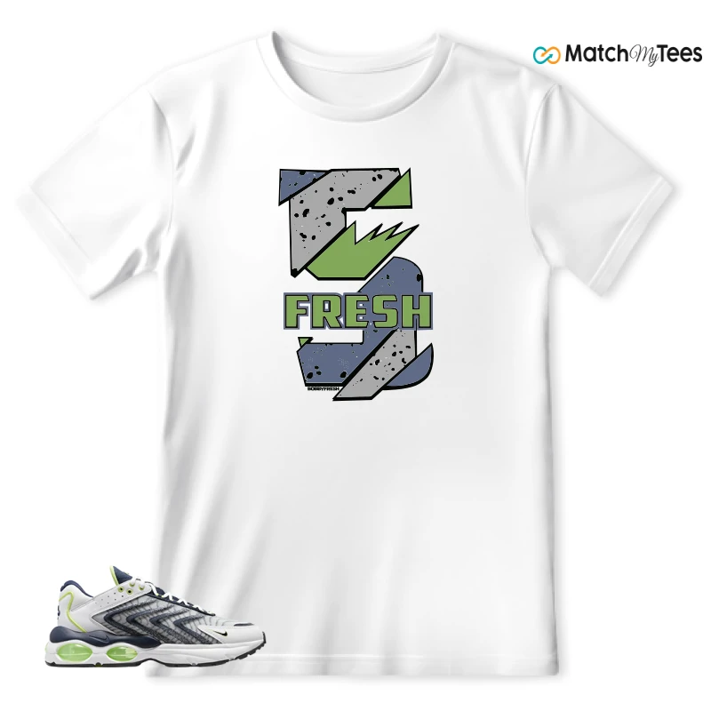 NIKE AIR MAX TW WHITE LEMON TWIST NAVY SNEAKER Matching Tees t-shirt