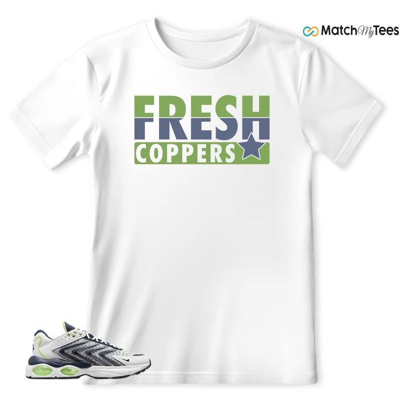 NIKE AIR MAX TW WHITE LEMON TWIST NAVY SNEAKER Matching Tees t-shirt