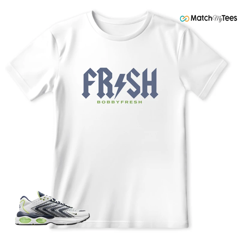 NIKE AIR MAX TW WHITE LEMON TWIST NAVY SNEAKER Matching Tees t-shirt