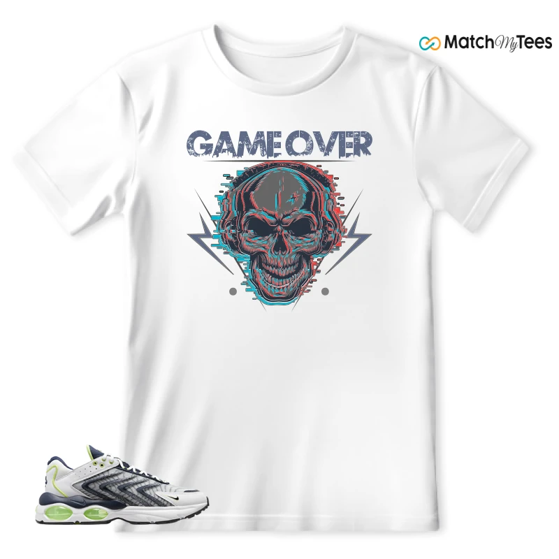 NIKE AIR MAX TW WHITE LEMON TWIST NAVY SNEAKER Matching Tees t-shirt