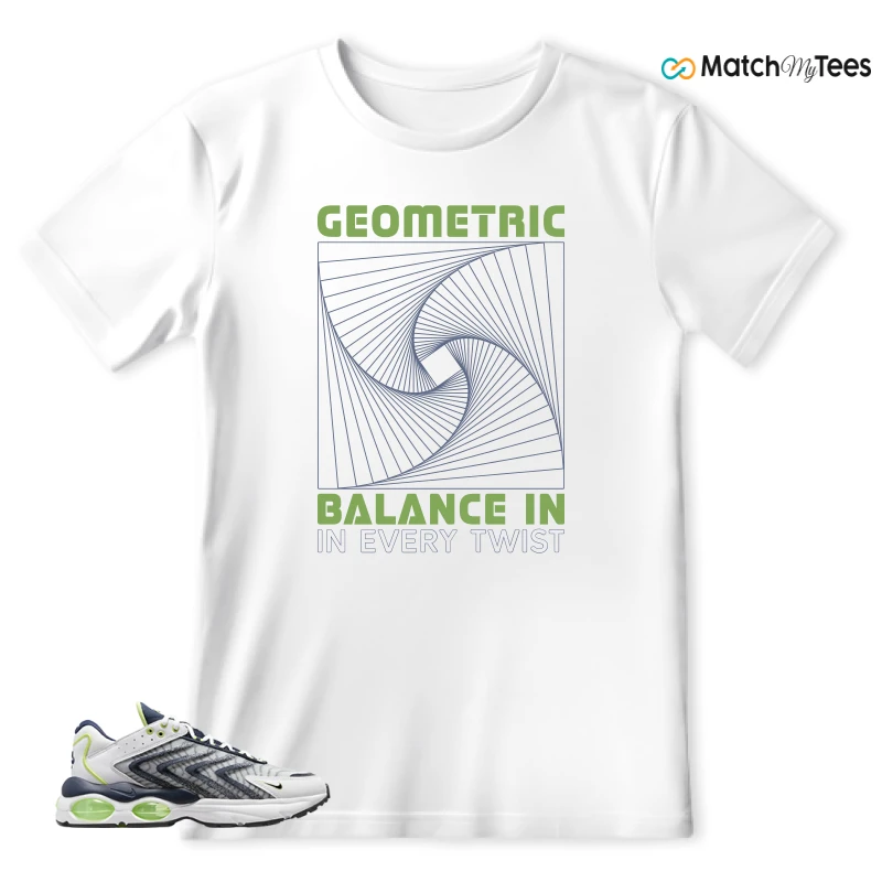 NIKE AIR MAX TW WHITE LEMON TWIST NAVY SNEAKER Matching Tees t-shirt