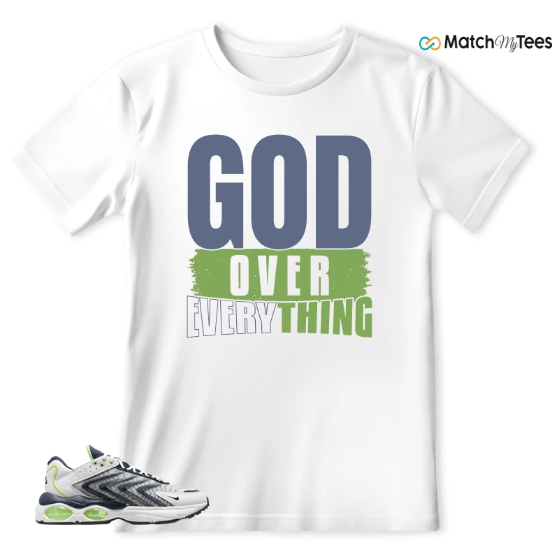 NIKE AIR MAX TW WHITE LEMON TWIST NAVY SNEAKER Matching Tees t-shirt