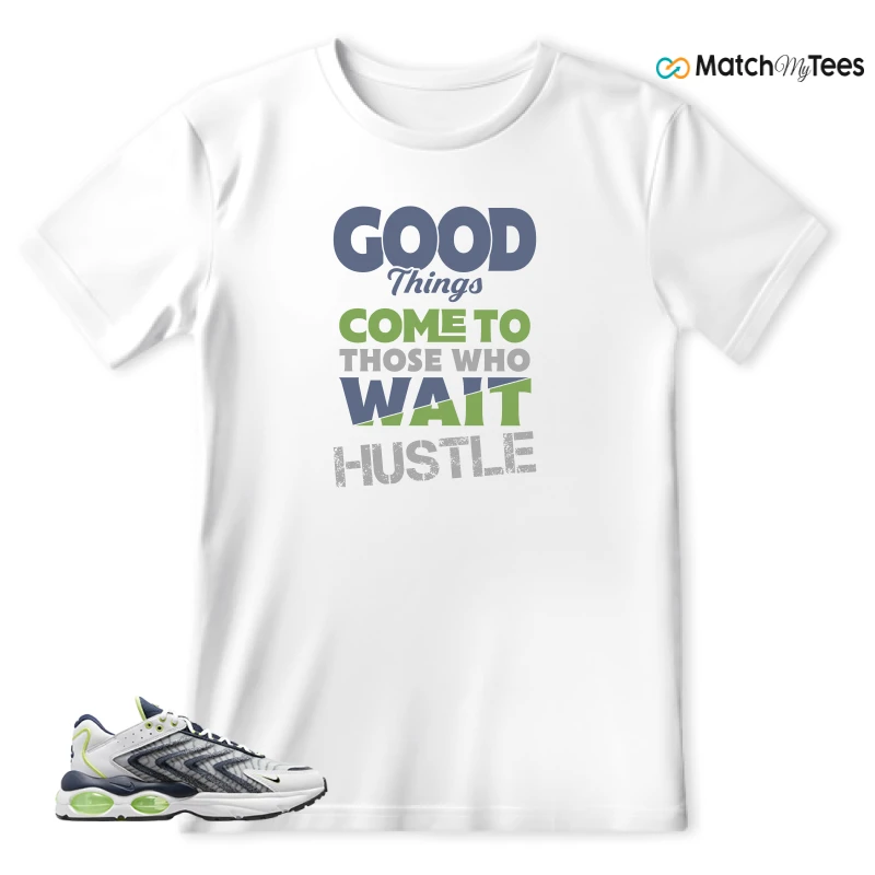 NIKE AIR MAX TW WHITE LEMON TWIST NAVY SNEAKER Matching Tees t-shirt