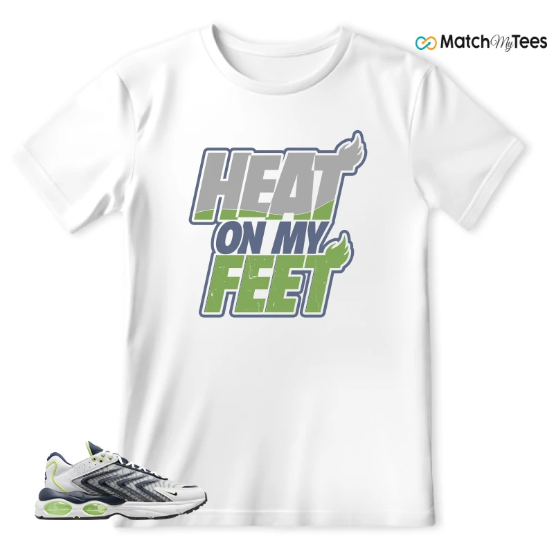 NIKE AIR MAX TW WHITE LEMON TWIST NAVY SNEAKER Matching Tees t-shirt