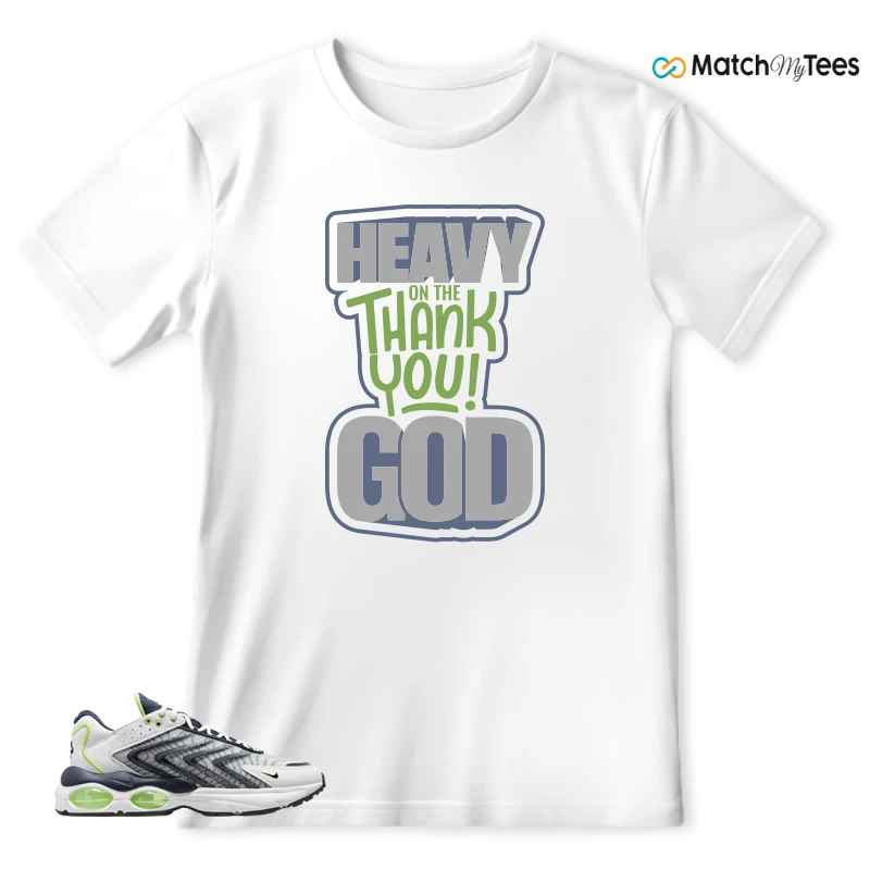 NIKE AIR MAX TW WHITE LEMON TWIST NAVY SNEAKER Matching Tees t-shirt