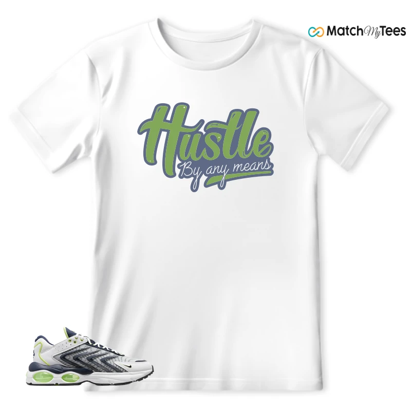 NIKE AIR MAX TW WHITE LEMON TWIST NAVY SNEAKER Matching Tees t-shirt