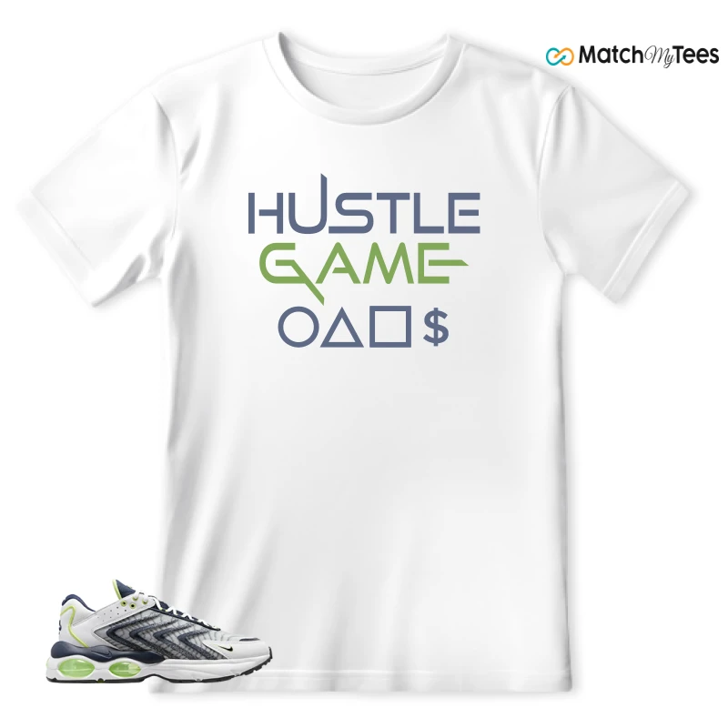 NIKE AIR MAX TW WHITE LEMON TWIST NAVY SNEAKER Matching Tees t-shirt