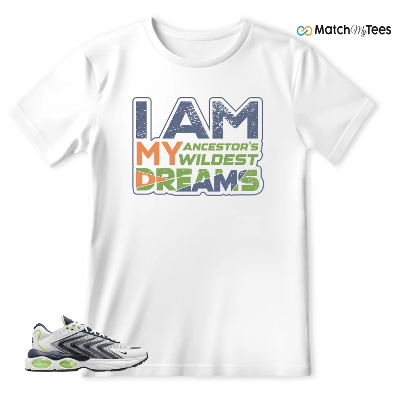 NIKE AIR MAX TW WHITE LEMON TWIST NAVY SNEAKER Matching Tees t-shirt
