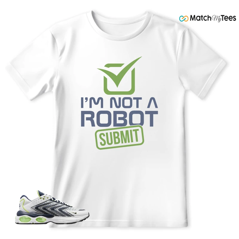 NIKE AIR MAX TW WHITE LEMON TWIST NAVY SNEAKER Matching Tees t-shirt