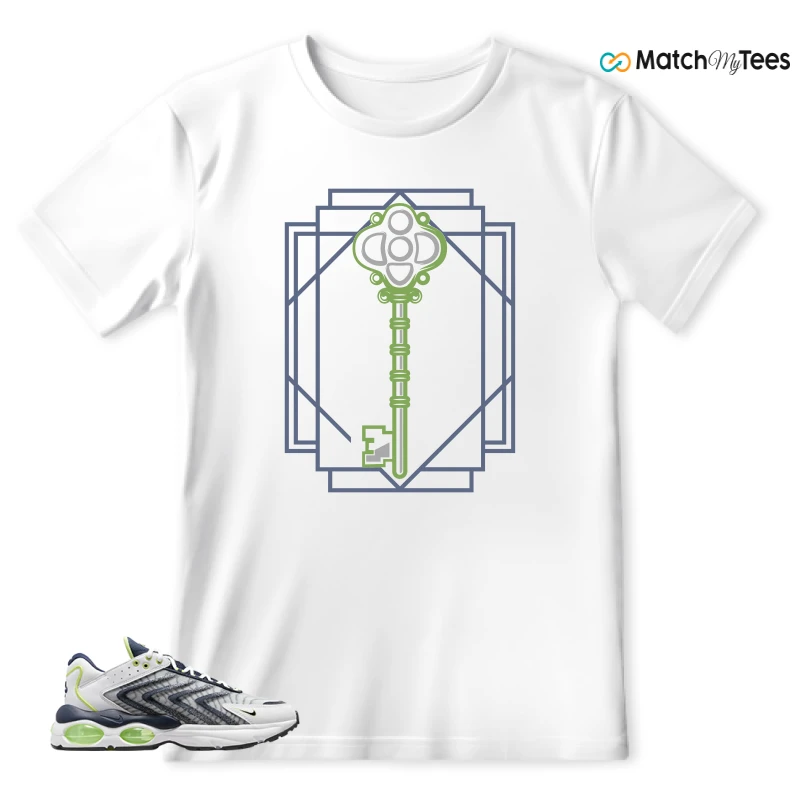 NIKE AIR MAX TW WHITE LEMON TWIST NAVY SNEAKER Matching Tees t-shirt