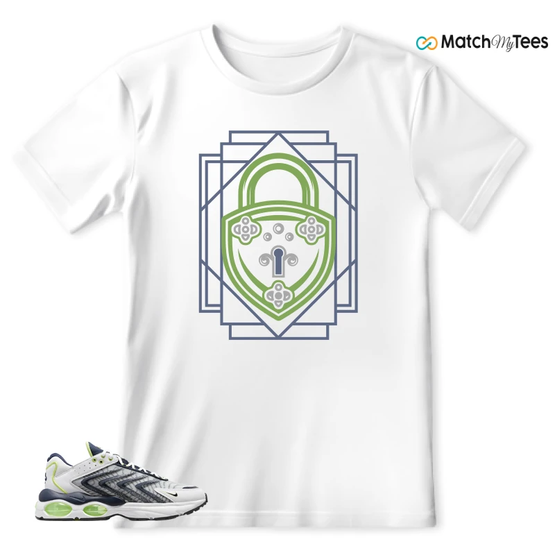 NIKE AIR MAX TW WHITE LEMON TWIST NAVY SNEAKER Matching Tees t-shirt