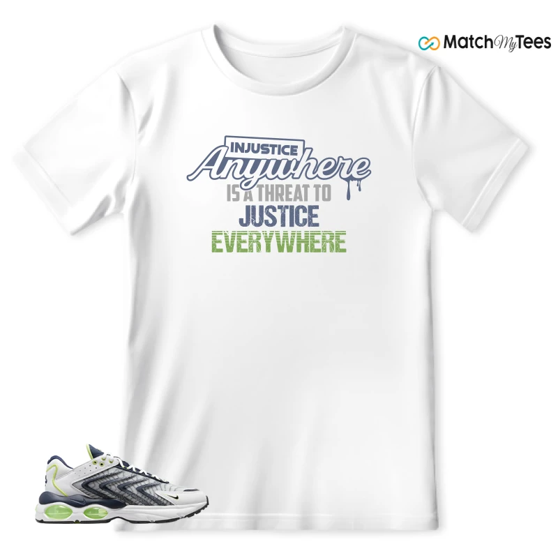 NIKE AIR MAX TW WHITE LEMON TWIST NAVY SNEAKER Matching Tees t-shirt