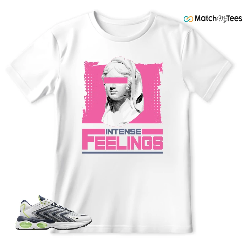 NIKE AIR MAX TW WHITE LEMON TWIST NAVY SNEAKER Matching Tees t-shirt