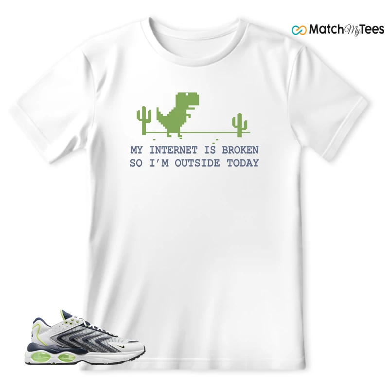 NIKE AIR MAX TW WHITE LEMON TWIST NAVY SNEAKER Matching Tees t-shirt