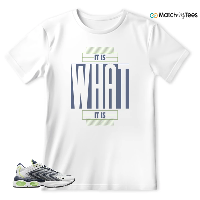 NIKE AIR MAX TW WHITE LEMON TWIST NAVY SNEAKER Matching Tees t-shirt