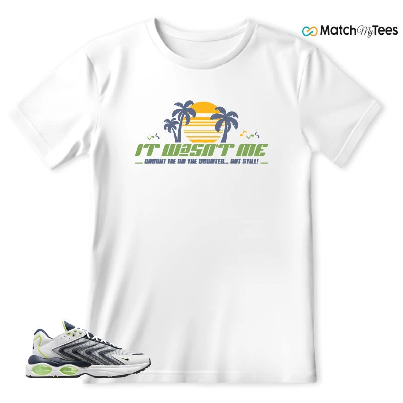 NIKE AIR MAX TW WHITE LEMON TWIST NAVY SNEAKER Matching Tees t-shirt