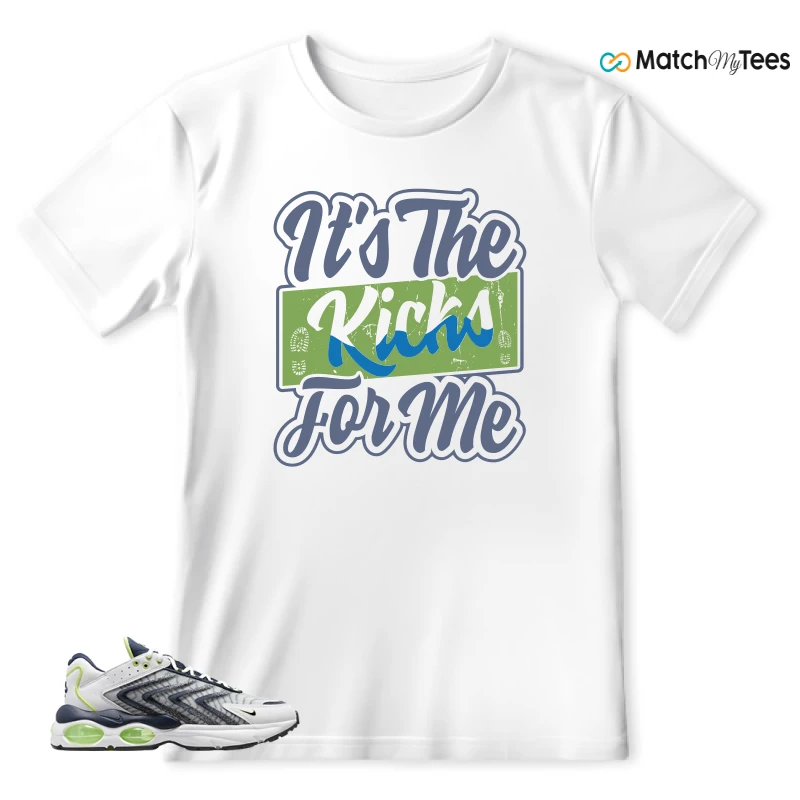 NIKE AIR MAX TW WHITE LEMON TWIST NAVY SNEAKER Matching Tees t-shirt