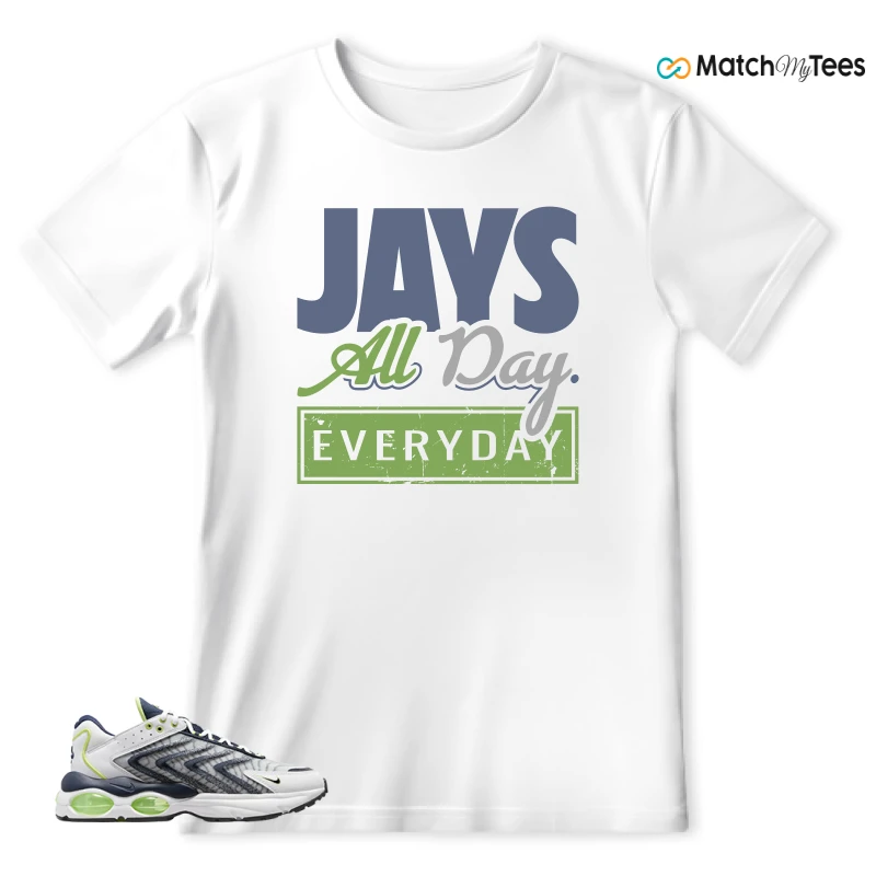 NIKE AIR MAX TW WHITE LEMON TWIST NAVY SNEAKER Matching Tees t-shirt