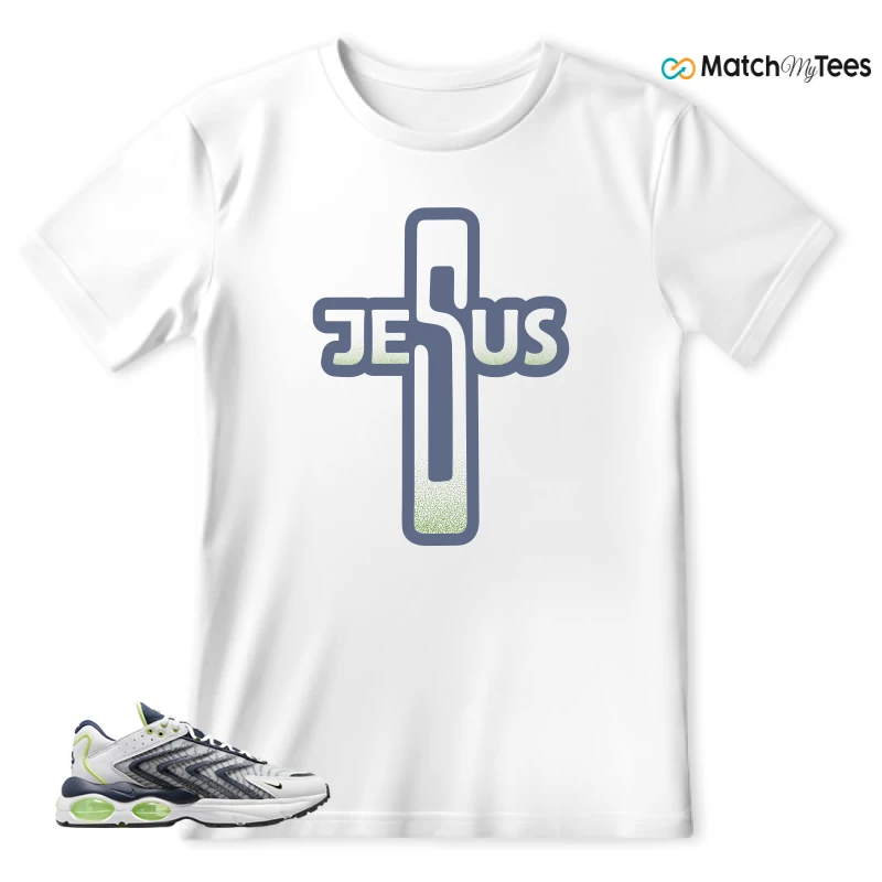NIKE AIR MAX TW WHITE LEMON TWIST NAVY SNEAKER Matching Tees t-shirt