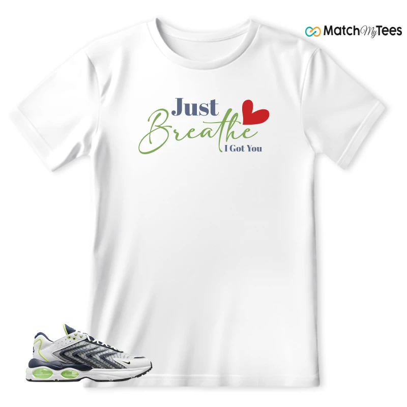 NIKE AIR MAX TW WHITE LEMON TWIST NAVY SNEAKER Matching Tees t-shirt