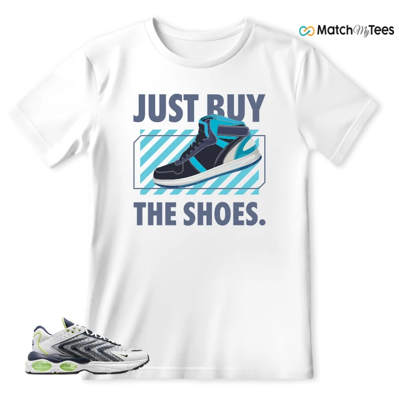NIKE AIR MAX TW WHITE LEMON TWIST NAVY SNEAKER Matching Tees t-shirt