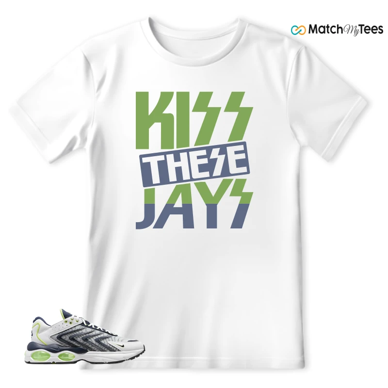 NIKE AIR MAX TW WHITE LEMON TWIST NAVY SNEAKER Matching Tees t-shirt