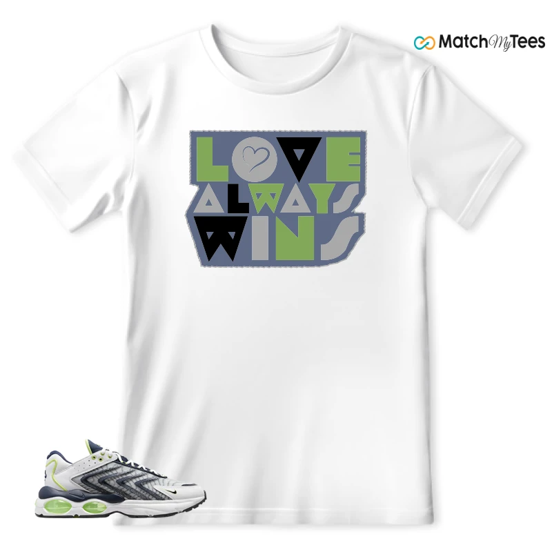 NIKE AIR MAX TW WHITE LEMON TWIST NAVY SNEAKER Matching Tees t-shirt