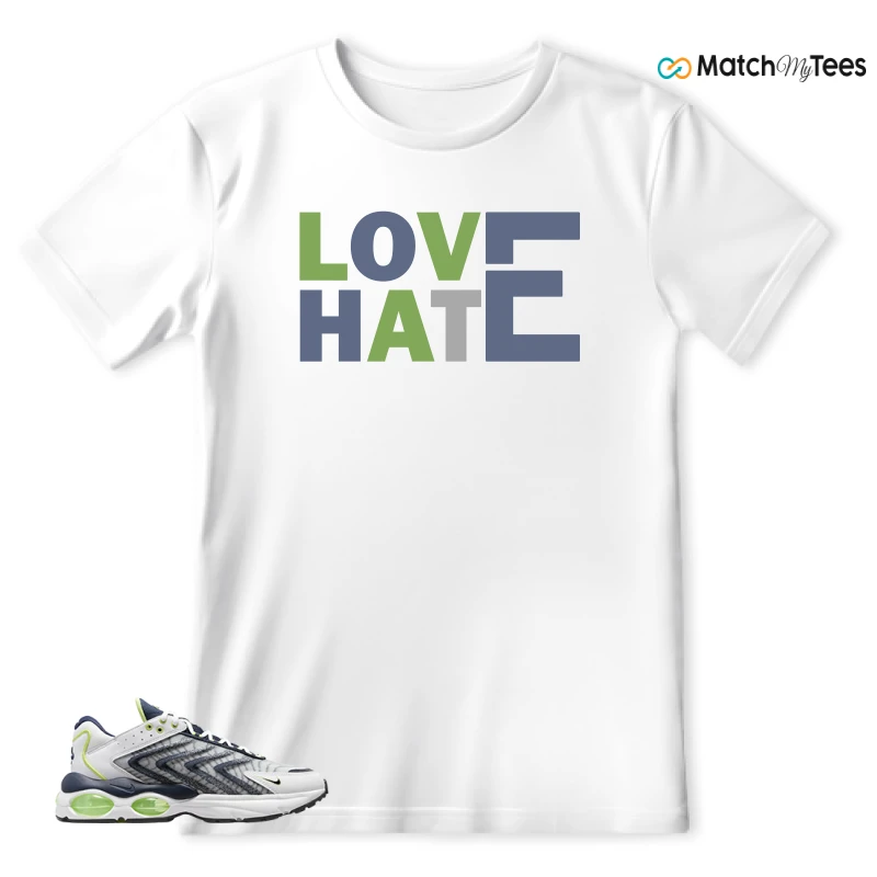 NIKE AIR MAX TW WHITE LEMON TWIST NAVY SNEAKER Matching Tees t-shirt