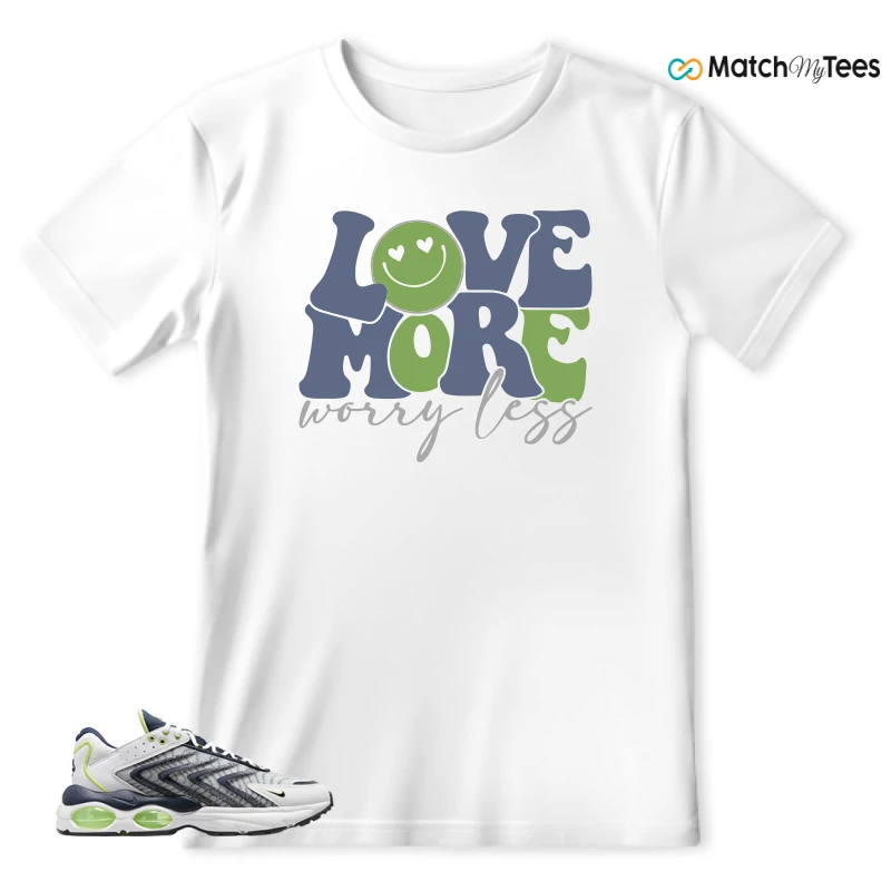 NIKE AIR MAX TW WHITE LEMON TWIST NAVY SNEAKER Matching Tees t-shirt