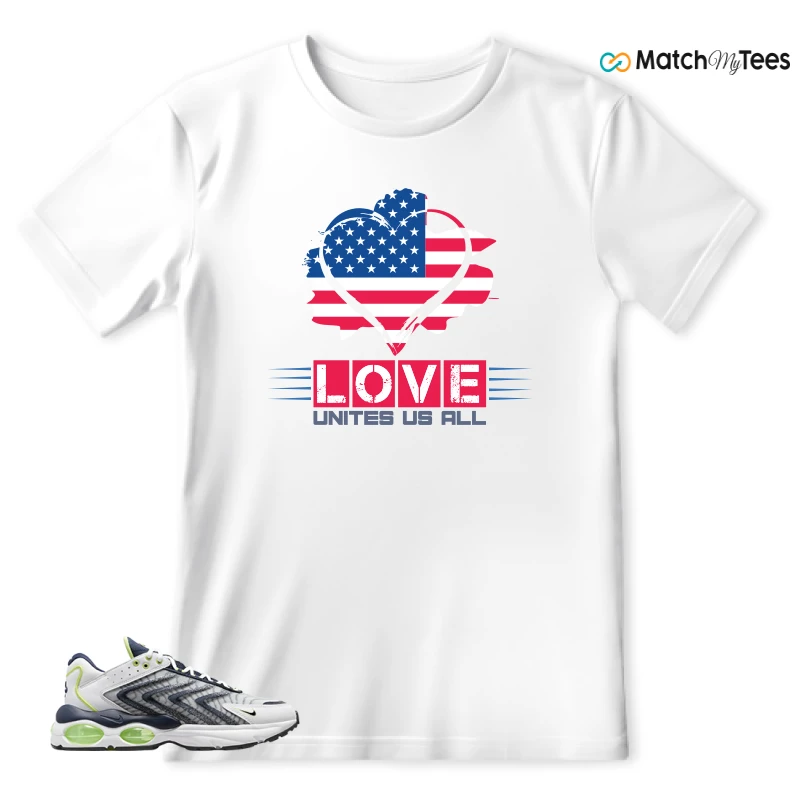 NIKE AIR MAX TW WHITE LEMON TWIST NAVY SNEAKER Matching Tees t-shirt