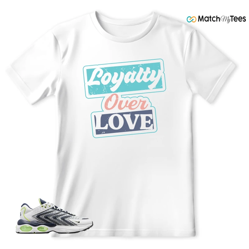 NIKE AIR MAX TW WHITE LEMON TWIST NAVY SNEAKER Matching Tees t-shirt