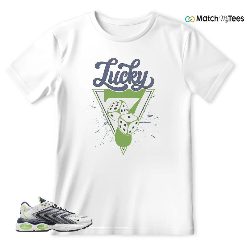 NIKE AIR MAX TW WHITE LEMON TWIST NAVY SNEAKER Matching Tees t-shirt