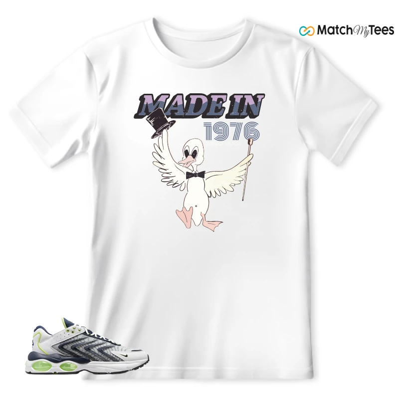 NIKE AIR MAX TW WHITE LEMON TWIST NAVY SNEAKER Matching Tees t-shirt