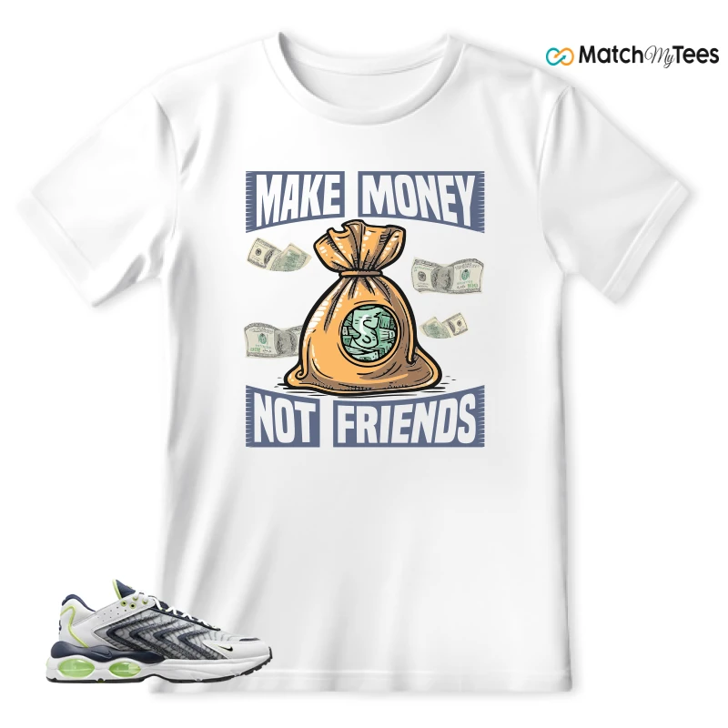 NIKE AIR MAX TW WHITE LEMON TWIST NAVY SNEAKER Matching Tees t-shirt