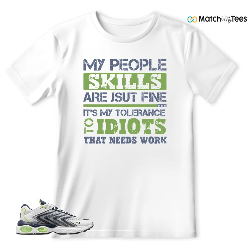 NIKE AIR MAX TW WHITE LEMON TWIST NAVY SNEAKER Matching Tees t-shirt