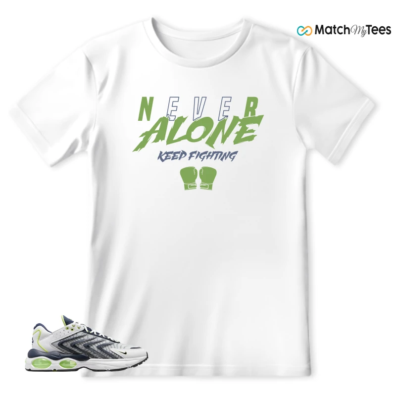 NIKE AIR MAX TW WHITE LEMON TWIST NAVY SNEAKER Matching Tees t-shirt