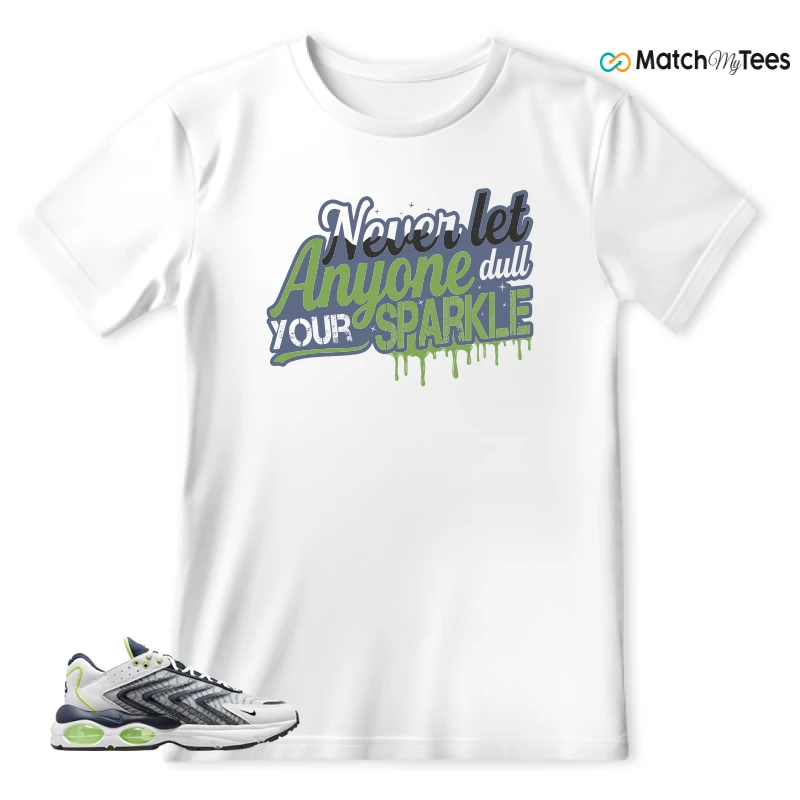 NIKE AIR MAX TW WHITE LEMON TWIST NAVY SNEAKER Matching Tees t-shirt