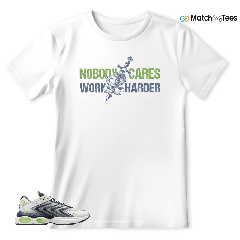 NIKE AIR MAX TW WHITE LEMON TWIST NAVY SNEAKER Matching Tees t-shirt