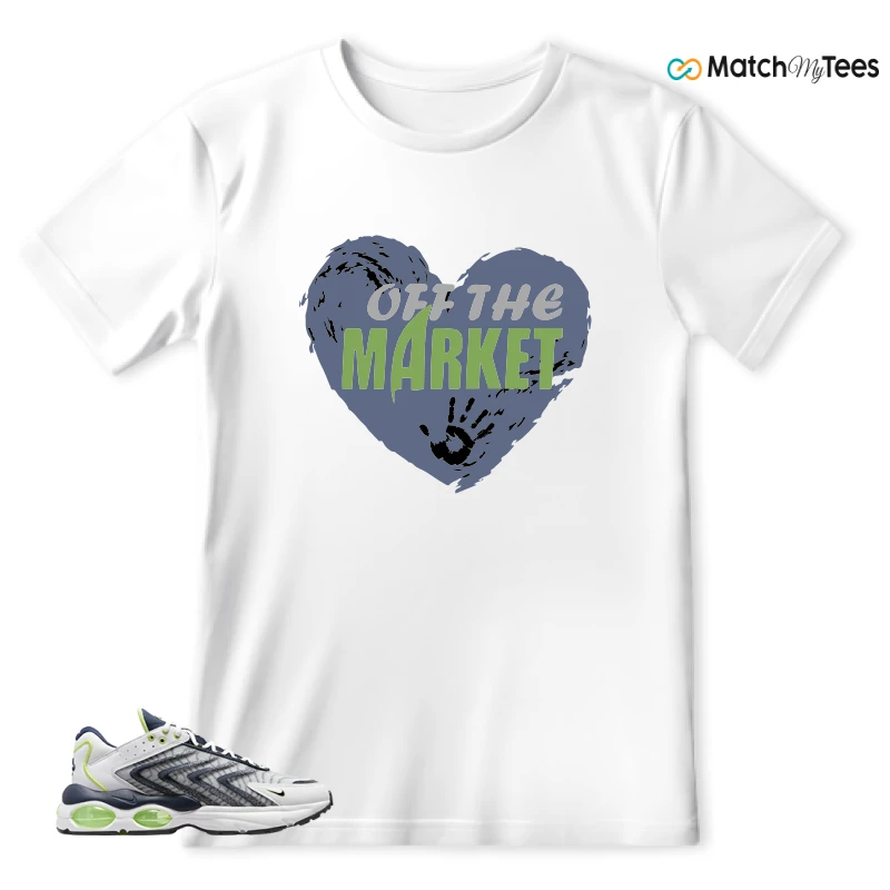 NIKE AIR MAX TW WHITE LEMON TWIST NAVY SNEAKER Matching Tees t-shirt