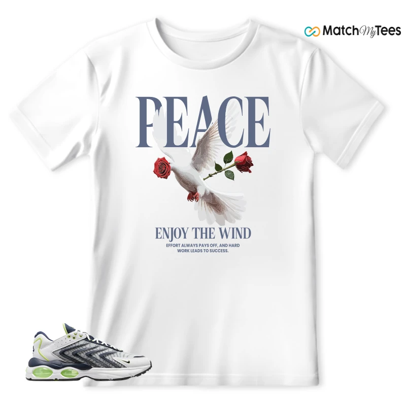 NIKE AIR MAX TW WHITE LEMON TWIST NAVY SNEAKER Matching Tees t-shirt