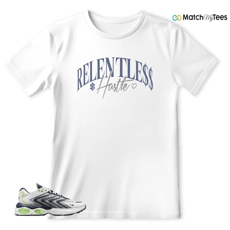 NIKE AIR MAX TW WHITE LEMON TWIST NAVY SNEAKER Matching Tees t-shirt