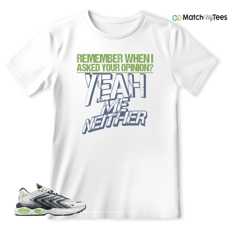 NIKE AIR MAX TW WHITE LEMON TWIST NAVY SNEAKER Matching Tees t-shirt