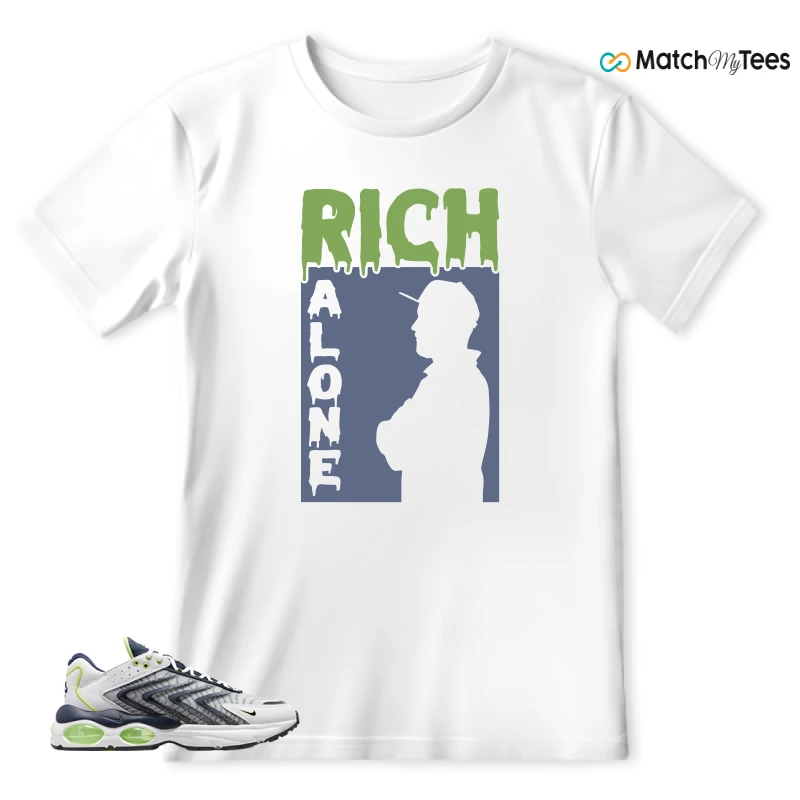 NIKE AIR MAX TW WHITE LEMON TWIST NAVY SNEAKER Matching Tees t-shirt