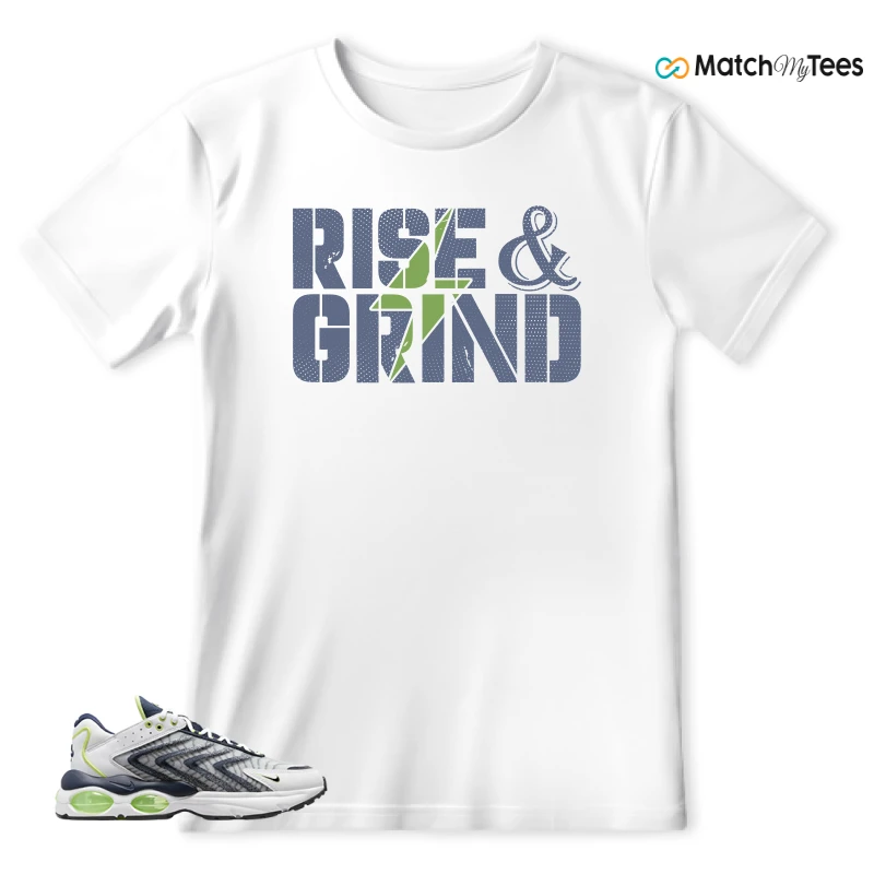 NIKE AIR MAX TW WHITE LEMON TWIST NAVY SNEAKER Matching Tees t-shirt