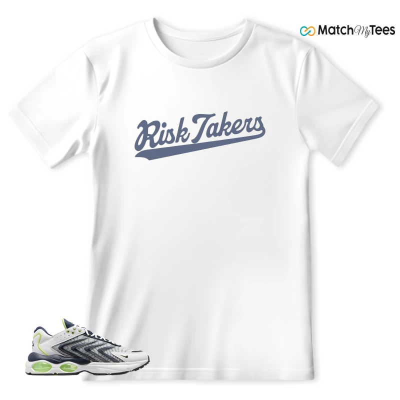 NIKE AIR MAX TW WHITE LEMON TWIST NAVY SNEAKER Matching Tees t-shirt