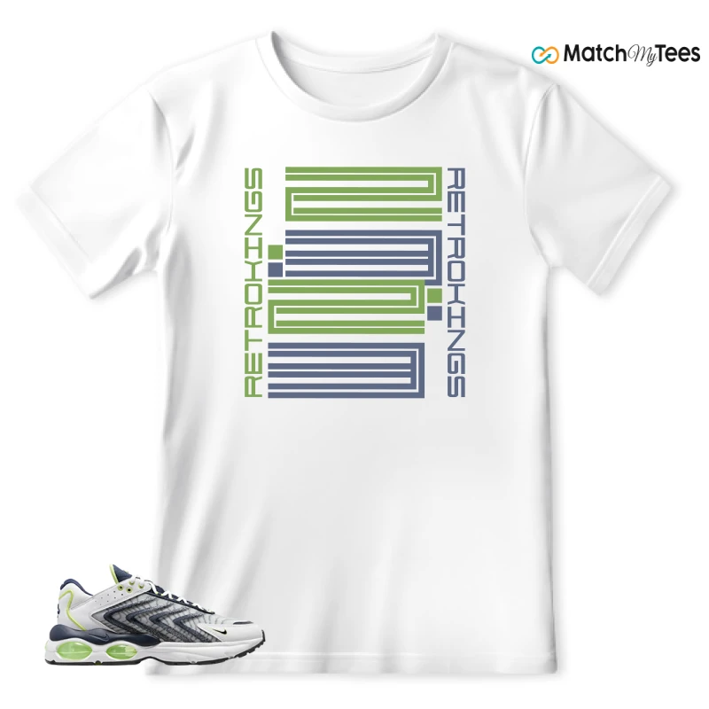 NIKE AIR MAX TW WHITE LEMON TWIST NAVY SNEAKER Matching Tees t-shirt