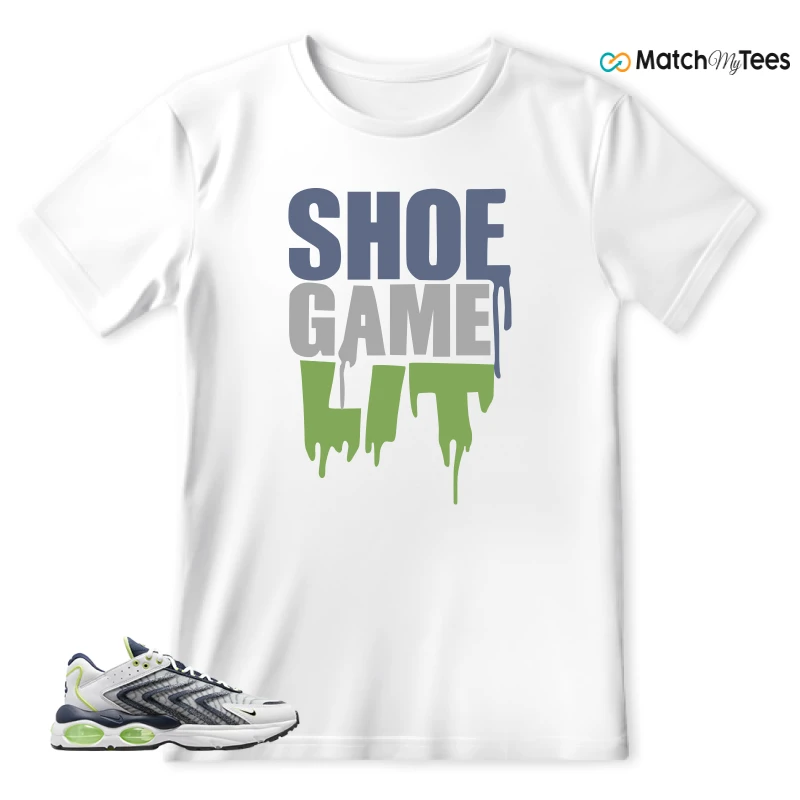 NIKE AIR MAX TW WHITE LEMON TWIST NAVY SNEAKER Matching Tees t-shirt