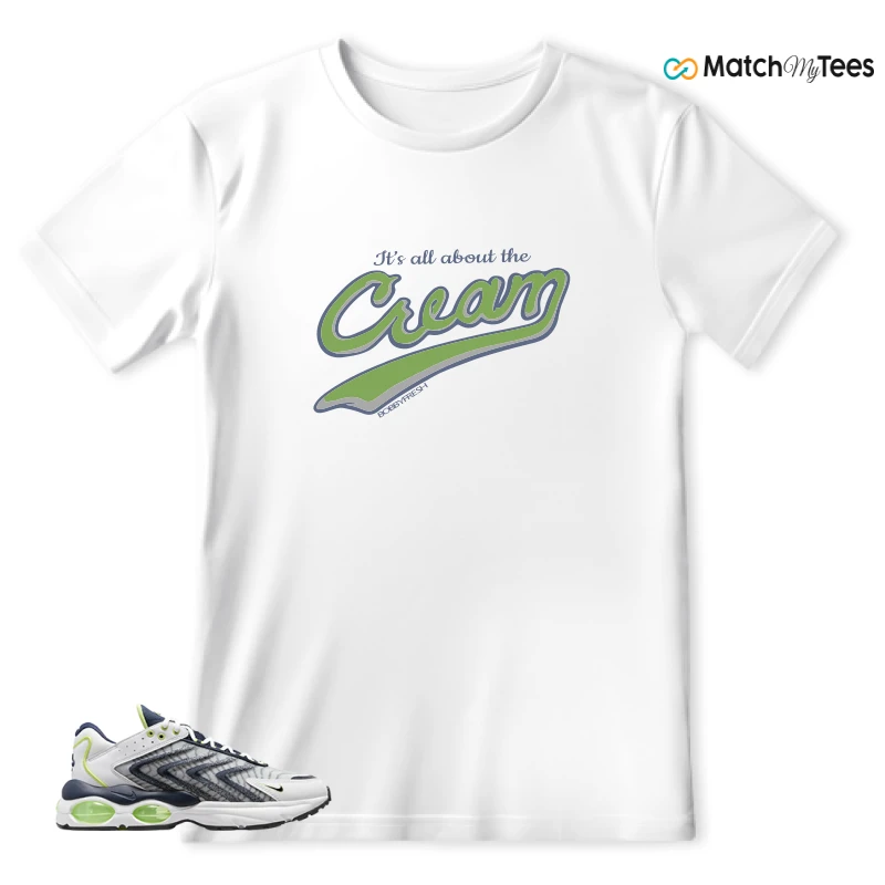 NIKE AIR MAX TW WHITE LEMON TWIST NAVY SNEAKER Matching Tees t-shirt