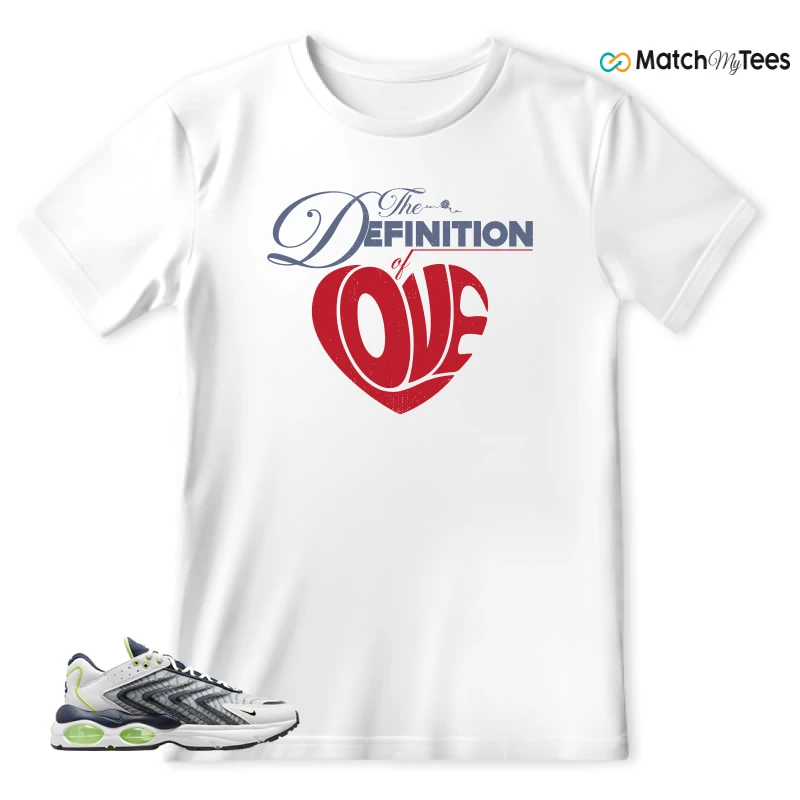 NIKE AIR MAX TW WHITE LEMON TWIST NAVY SNEAKER Matching Tees t-shirt