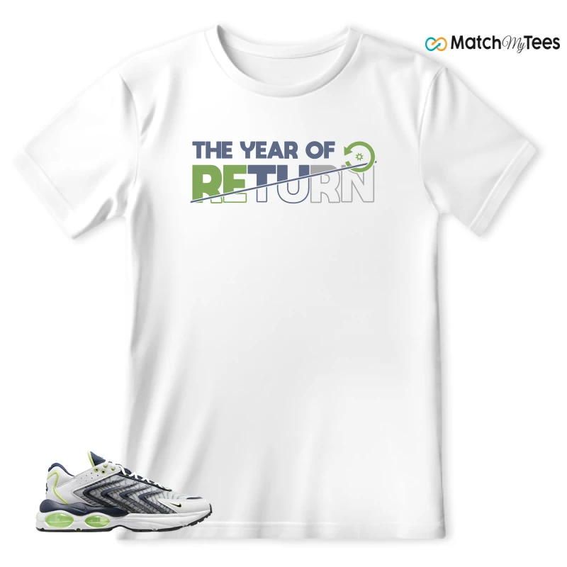 NIKE AIR MAX TW WHITE LEMON TWIST NAVY SNEAKER Matching Tees t-shirt